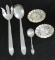 Five Assorted Pieces of Silverplate