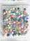 Lot of 100 Assorted Glass Marbles