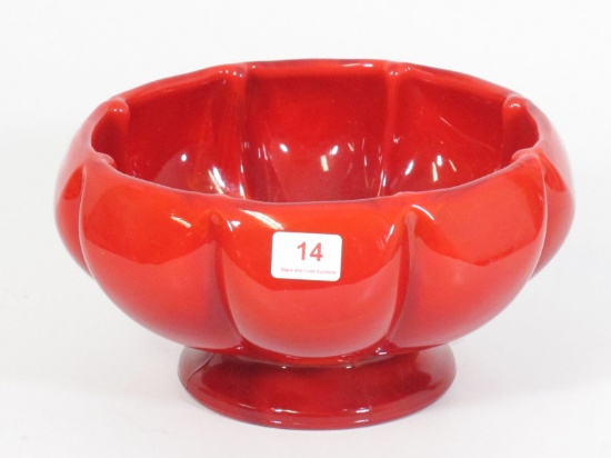Fenton Glass 1920's Mandarin Red Bowl