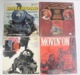 Lot of 4 RR Related LP Record Albums