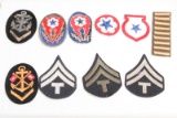 Lot of 10 Military Patches