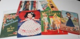 Lot of 6 Paper Doll Books