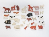 Lot of 31 Assorted Toy Animals