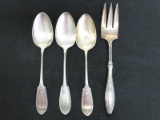 4 Pcs Assorted Sterling Silver Flatware