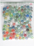 Lot of 100 Cat's Eye Marbles