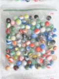 Lot of 100 Assorted Glass Marbles