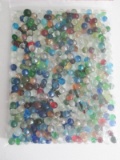 Lot of 500 Transparent Glass Marbles