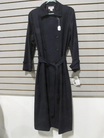 Pendleton Navy, Wool Women's Trench Coat