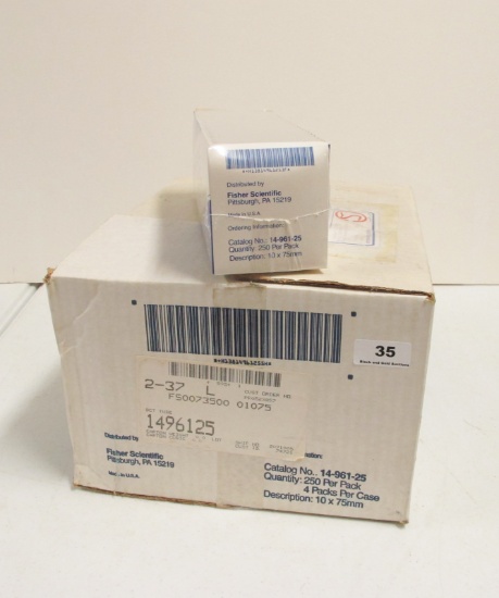 Box of 1000 Disposable Culture Tubes