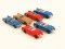 Lot of 6 Tootsietoy 1954 Corvettes