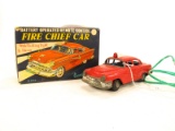 Cragston Battery Operated Fire Chief Car
