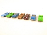 Lot of 7 Tootsietoy 1954 Corvettes