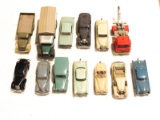 Lot of 13 Wiking German Plastic Cars