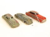 Lot of 3 Tootsietoy Luxary Cars