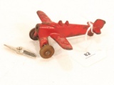 Cast Iron Air Ford Single Prop Plane