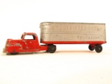 Tootsietoy Truckline Semi Truck, Trailer