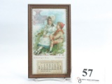 Fleetwood Stove 1890 Adv Calendar