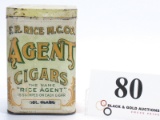 F.R. Rice M.C.Co Agent Cigars Tin