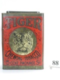 Tiger Chewing Tobacco Tin