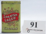 Spanish Lassie Pocket Cigar Tin