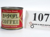 Boscul Coffee Lithograph Tin Bank