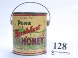 Pure Breakfast Honey Lithograph Pail