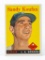 1958 Topps #187 Sandy Koufax (HOF)