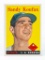 1958 Topps #187 Sandy Koufax (HOF)