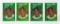 1959 Topps #102 Felipe Alou Rookie Cards--lot of 4