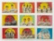 1959 Topps Combo cards subset--lot of 9