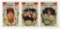 1961 Topps All-Star cards (high Series)--lot of 3