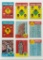 1963 Topps special cards--lot of 9