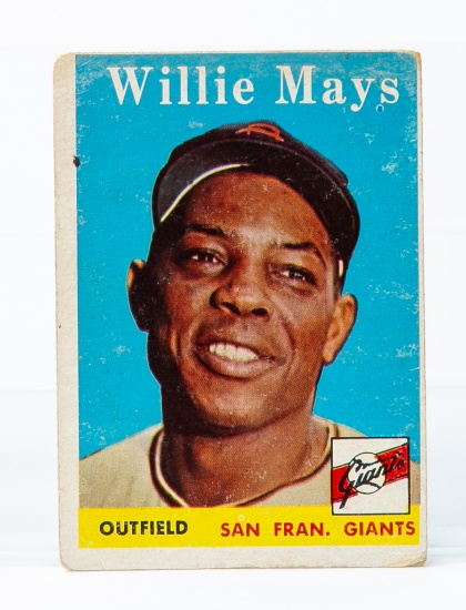 1958 Topps #5 Willie Mays (HOF)
