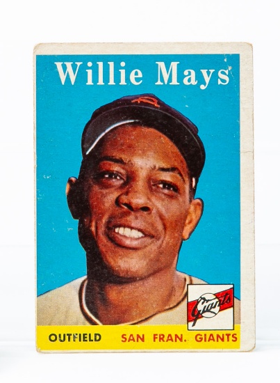 1958 Topps #5 Willie Mays (HOF)
