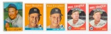 Enos Slaughter (HOF) lot--(5-card lot)