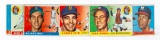 1955 Topps lot (12 cards)