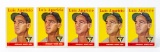 1958 Topps #85 Luis Aparicio (HOF) 5-card lot