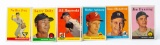 1958 Topps Hall of Famers Lot, 26-card lot