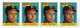 1958 Topps #480 Eddie Mathews All-Star cards (4)