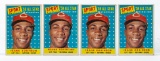 1958 Topps#484 Frank Robinson All-Star cards (4)