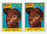 1958 Topps #488 Hank Aaron All-Star (2), better