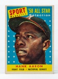 1958 Topps #488 Hank Aaron All-Star card