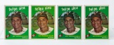 1959 Topps #102 Felipe Alou Rookie Cards--lot of 4