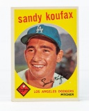 1959 Topps #163 Sandy Koufax (HOF)