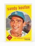 1959 Topps #163 Sandy Koufax (HOF)