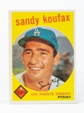 1959 Topps #163 Sandy Koufax (HOF)