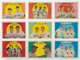 1959 Topps Combo cards subset, lesser condition