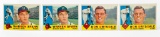 1960 Topps #455 Spahn (HOF); #475 Drysdale (HOF)