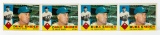 1960 Topps #493 Duke Snider (HOF)--lot of 4