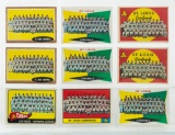 1950's - 1960's St. Louis Cardinals Team cards (9)